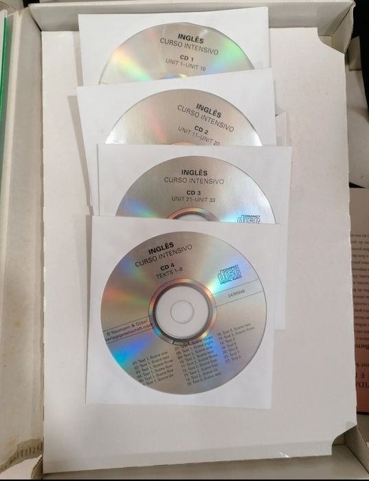 Curso de inglês com cd