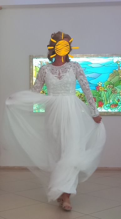 Suknia ślubna Asos roz.38