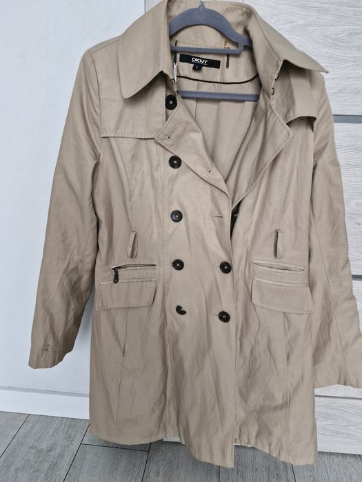 Trencz DKNY r.l kolor Camel