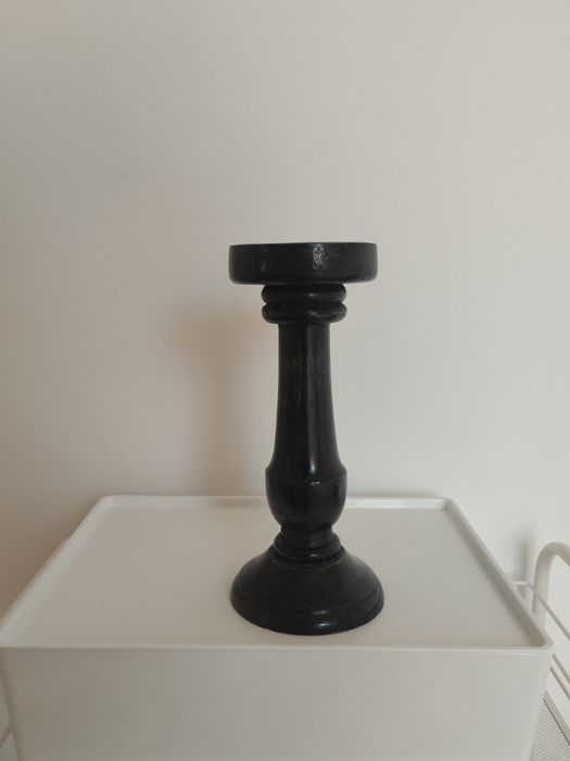 Castiçal de madeira