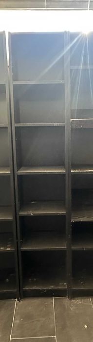 Estante IKEA 6 Prateleiras Preta – 28x41x202 cm