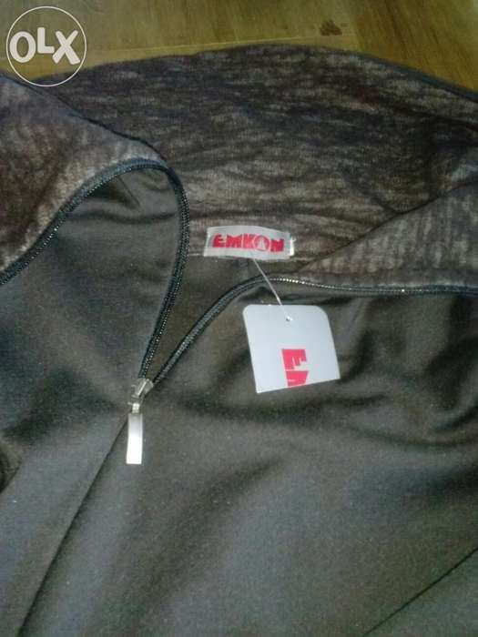 sukienka z dzianiny dresowej