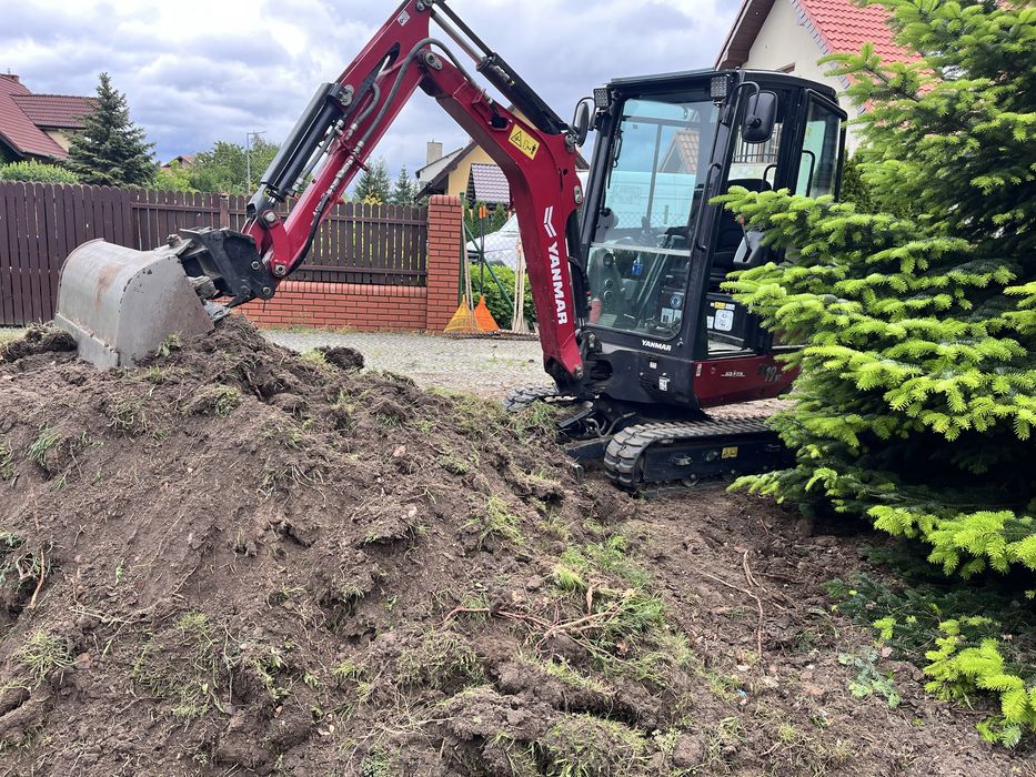 Usługi Minikoparką + wywrotka