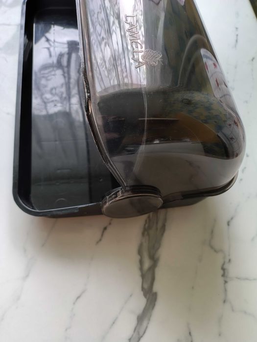 Chlebak plastikowy czarny