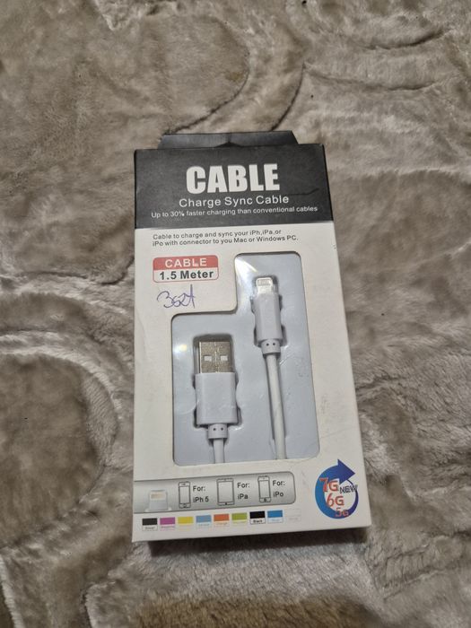 Kabel USB iPh, iPa, iPo