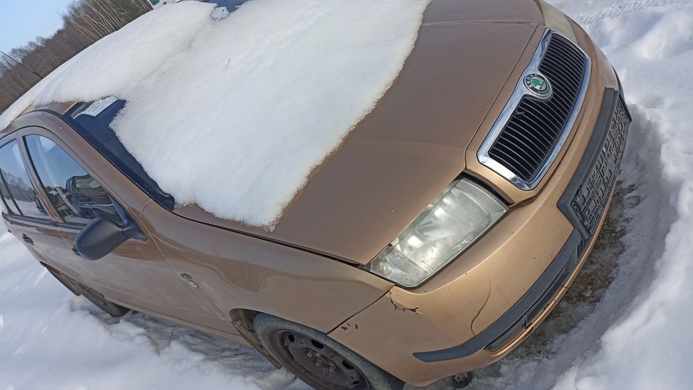 Skoda Fabia AZE 1.4 lak.9601 Skrzynia FNK maska drzwi  lampa zamek