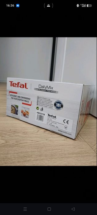 Blender kielichowy Tefal  600 W biały