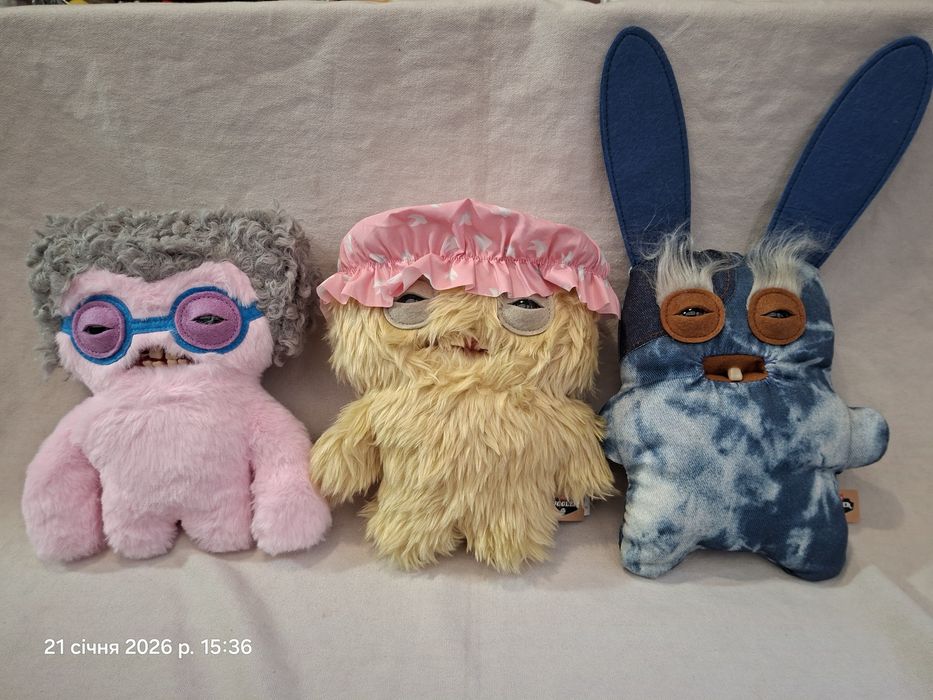 Fuggler мякі фуглер фаглер оригінал 22 см чорний рожевий жовтий сфінкс