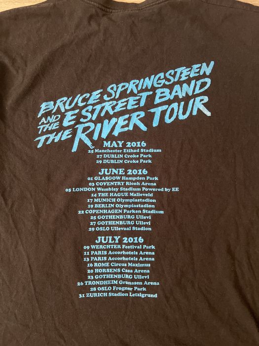 Футболка Bruce Springsteen and The E Street Band The River Tour 2016