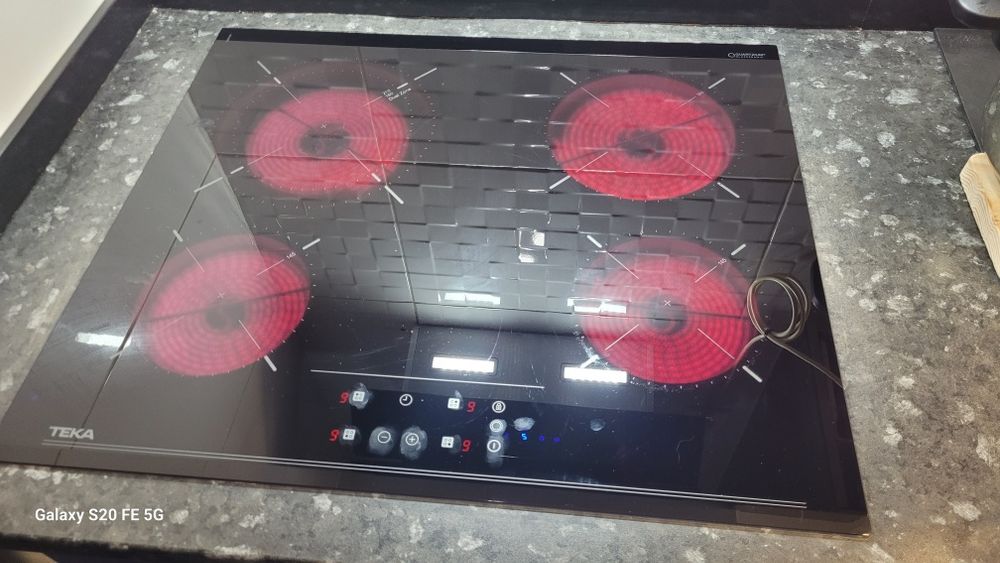 Placa elétrica  teka