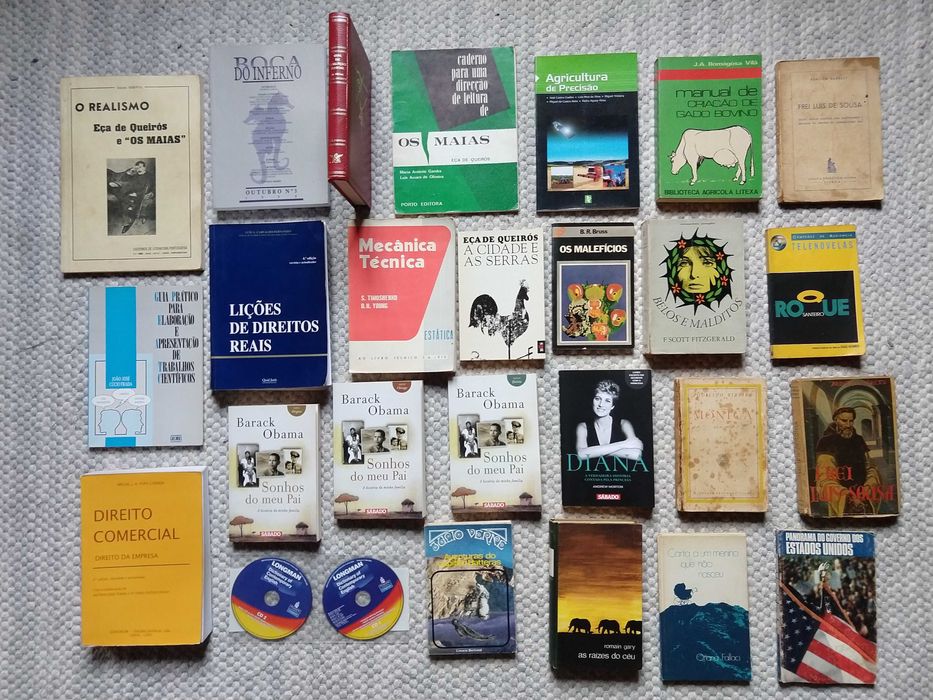 LIVROS DIVERSOS e Literatura Diversa a 1 e 2 Euros