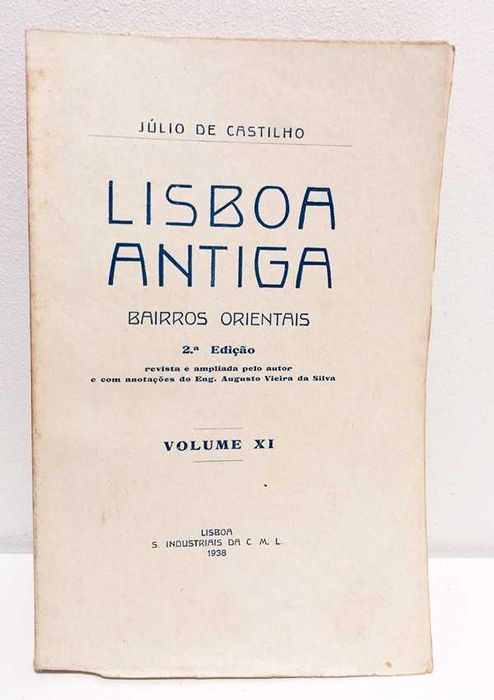 Lisboa Antiga - Bairros Orientais (Volume XI) - 1938