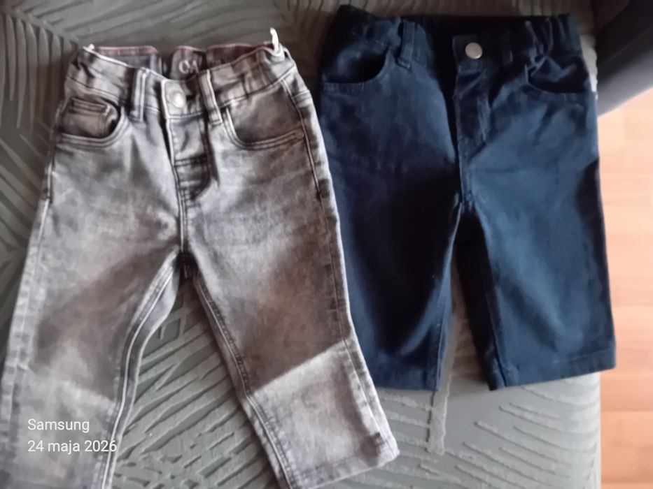 Krótkie spodenki 9 sztuk rozmiar 110