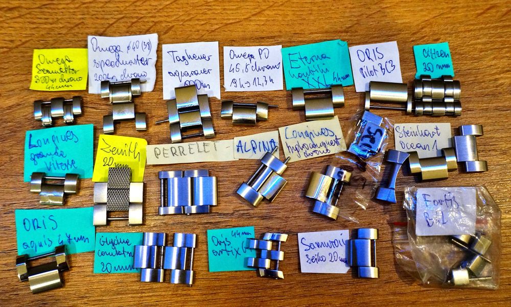 ogniwa bransoletki longines steinhart perrelet maurice OMEGA PO zenith