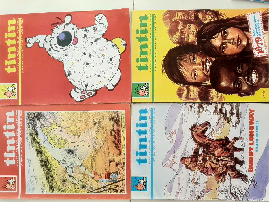 Revistas Tintin - 21 números