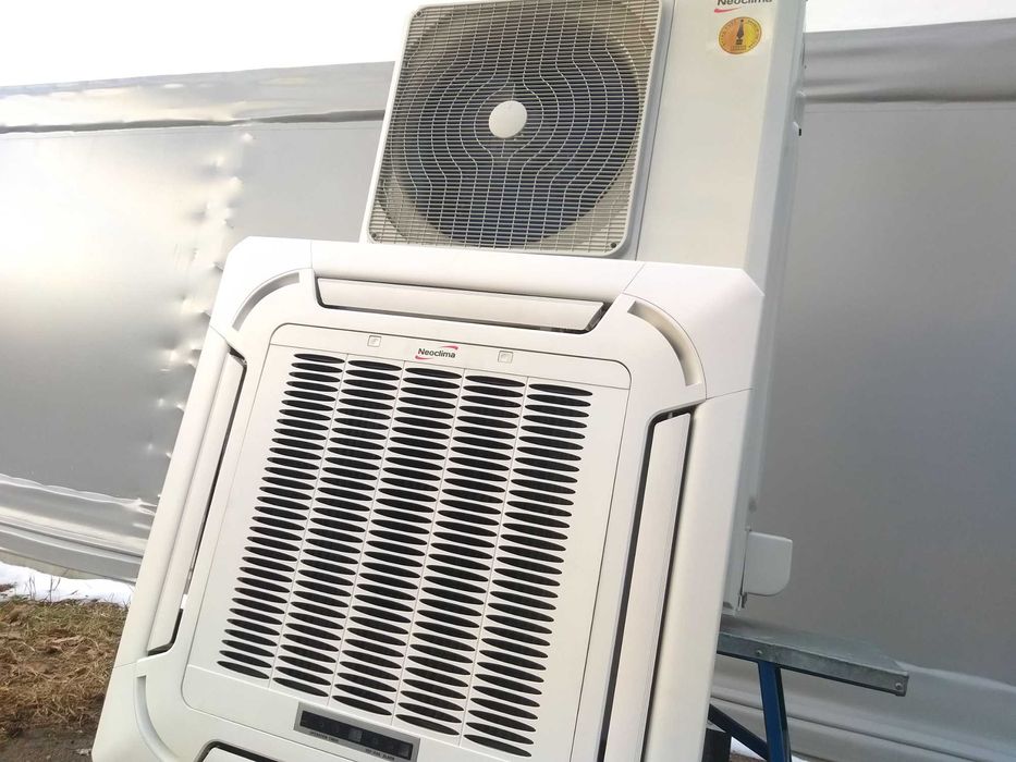 Инверторный касетый кондиционер до 200 м² (-20C°)‼️ NEOCLIMA / Монтаж!