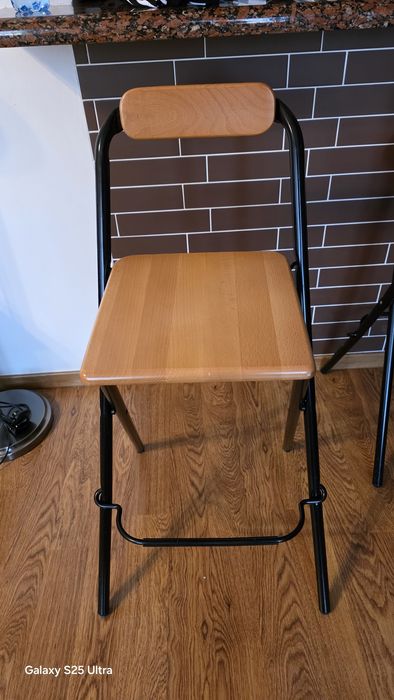 Hoker krzesła barowe 2 sztuki