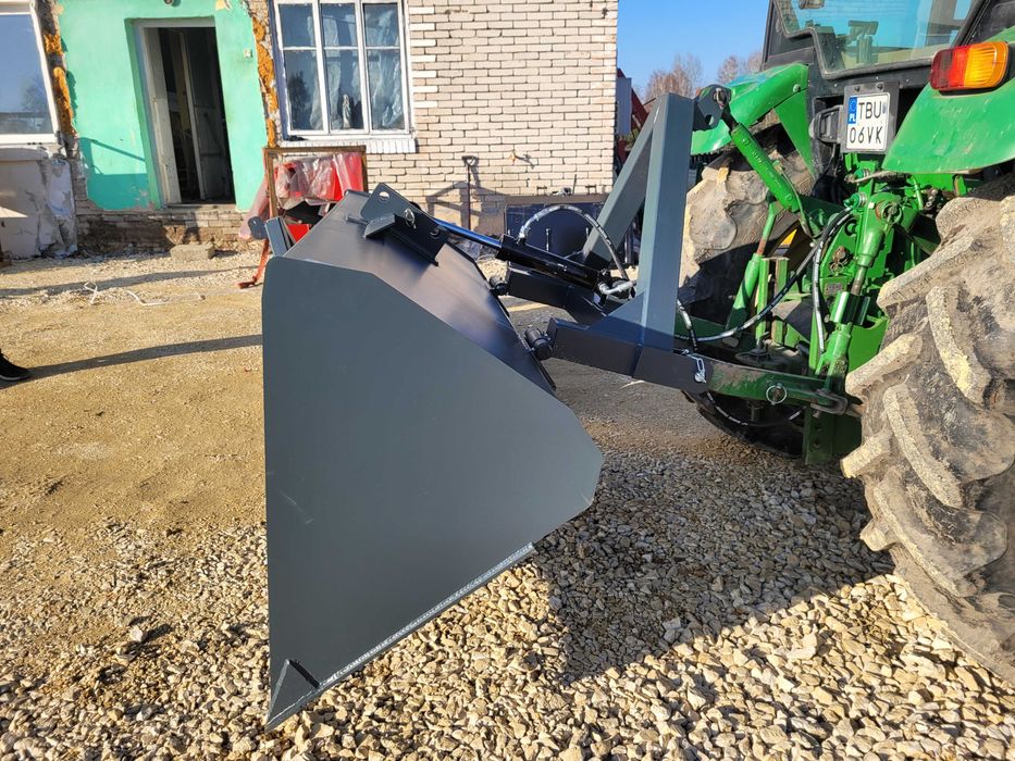 Łycha/ łyżka na tył ciągnika/ przedni TUZ z KIPREM HYDRAULICZNYM- Nowa