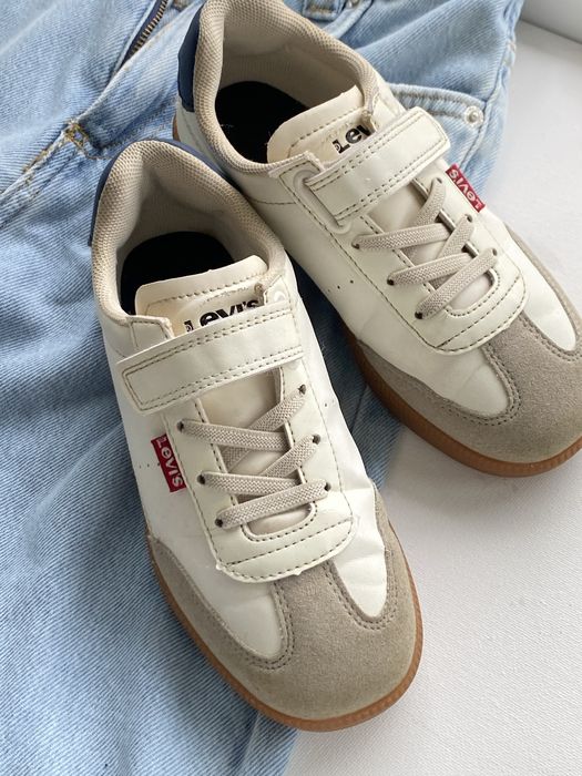 Кеди Levi’s білі кросовки