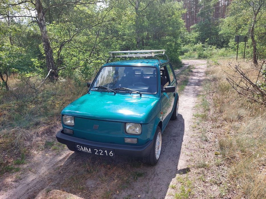 Fiat 126 Fiat 126p Benzyna- Kultowy Maluch