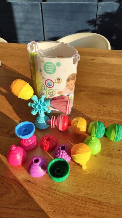 Kulki klocki sensoryczne 24 elementy