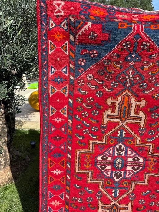 Dywan Perski Vintage Ręcznie Tkany Iran Hamadan 208x107 galeria 6 tys