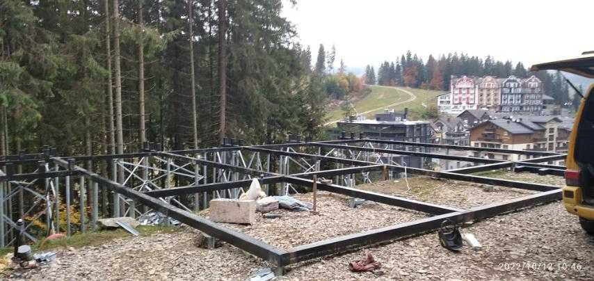 Монтаж гвинтового фундаменту • Сваи винтовые гвинтові палі Геошурупи