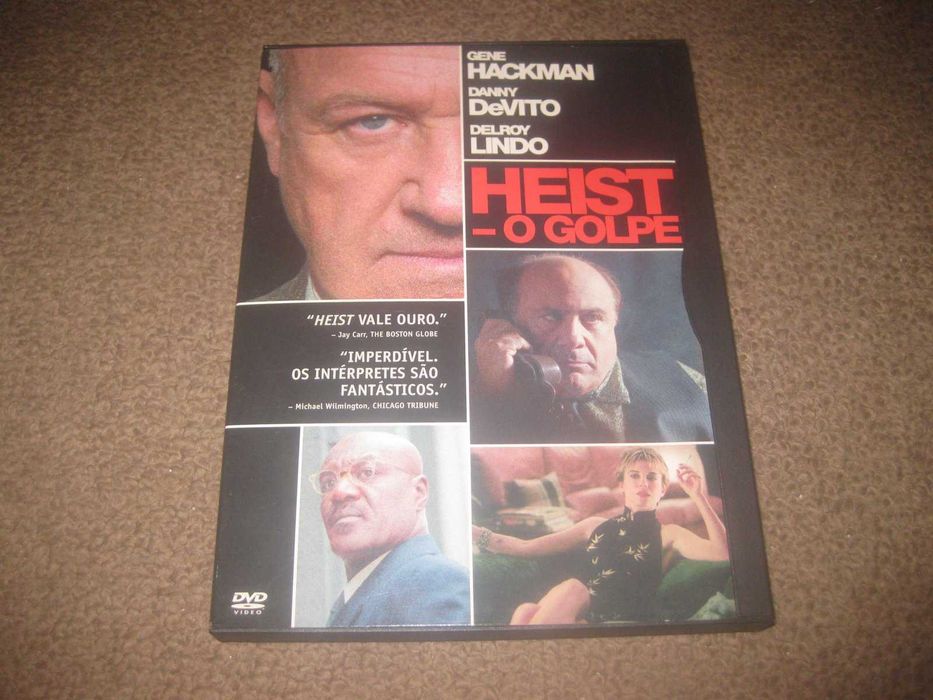 DVD "Heist- O Golpe" com Gene Hackman/Edição Snapper!