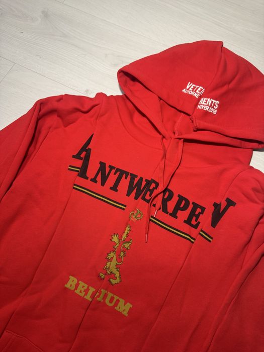 antwerpen vetements hoodie size L