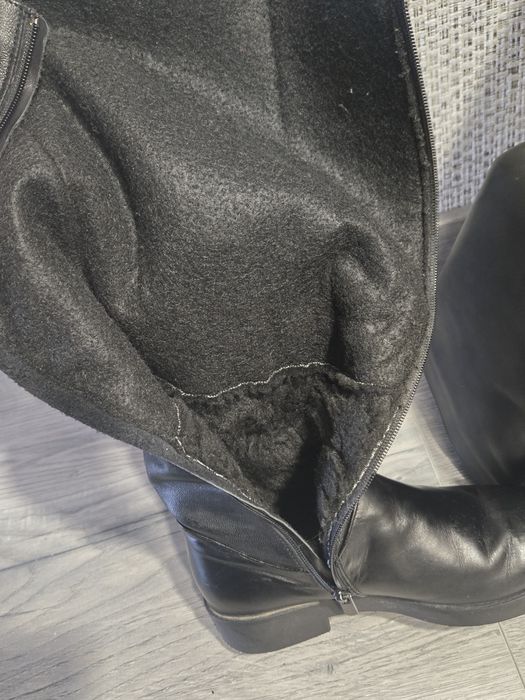 Жіночі сапоги натуральна шкіра, єврозима