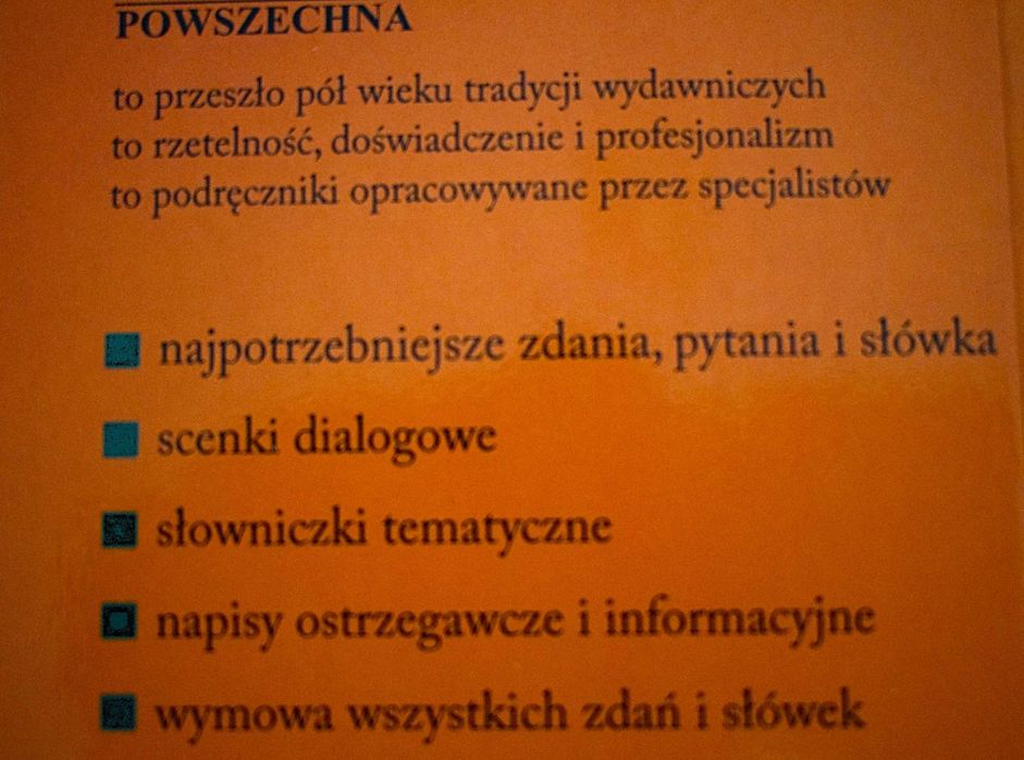Rozmówki czeskie - nieużywane .