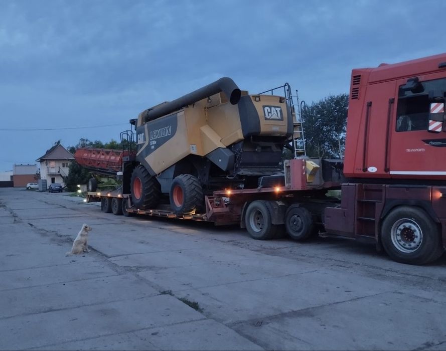 Напівпричіп, трал, низькорамна платформа Kogel SN24