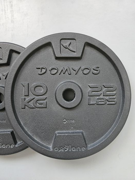 Talerze do treningu siłowego 2 × 10kg