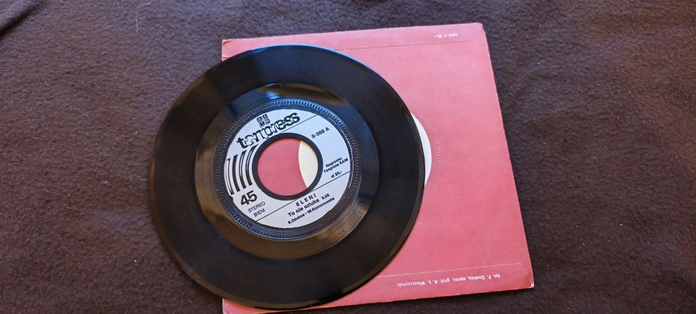 Eleni – To nie sztuka | Singiel 7” Tonpress | Winyl PRL