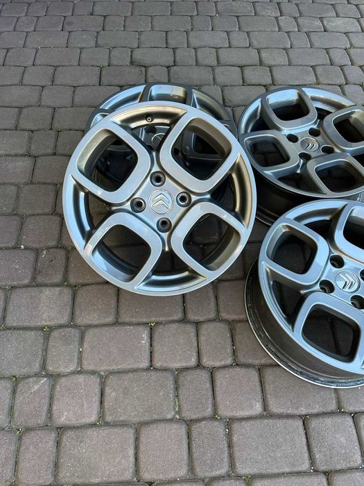 Oryginalne alufelgi Citroen 4x108 16 cali C4 CACTUS