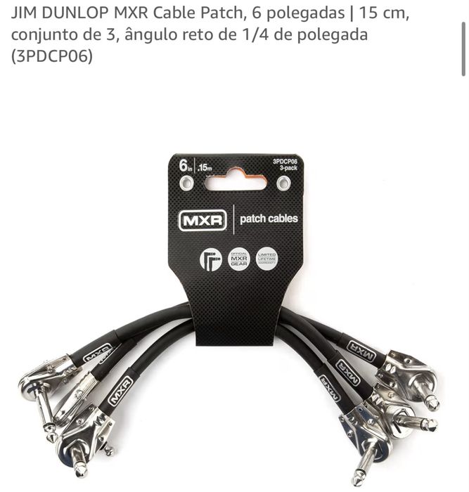 Patch cable Mxr e Cordial