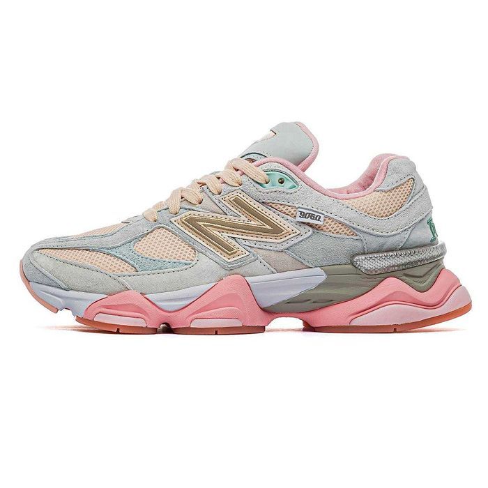 Женские кроссовки New Balance 9060 Joe Freshgoods Grey Pink. 36-40