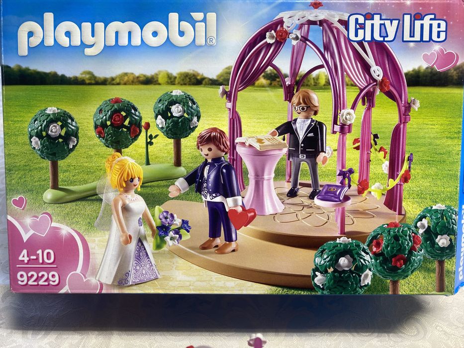Klocki Playmobil 9229, pawilon ślubny z nowożeńcami