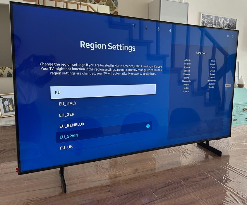 Smart TV Samsung 4K 55"
