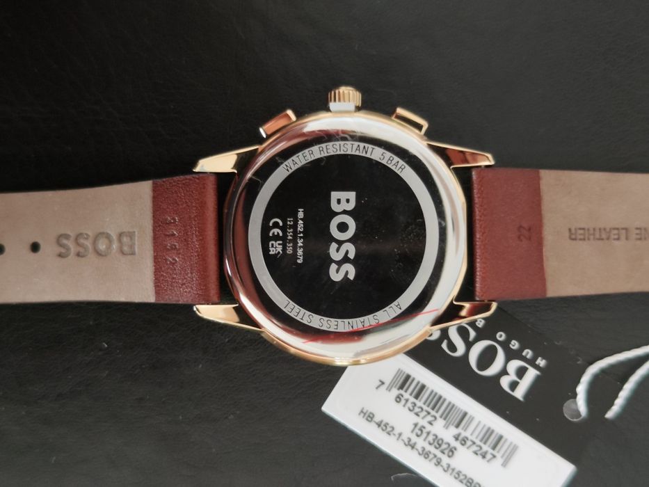 Zegarek Hugo Boss męski DAPPER skóra nowy