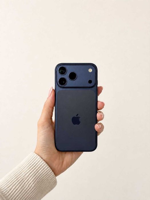 Niebieski iPhone 17 Pro Max 256GB/100% kondycji baterii/stan idealny/GWARANCJA 24MSC/WOLA PARK