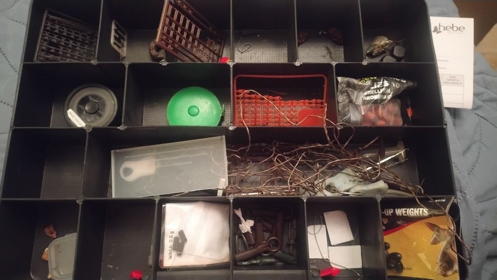 Sprzęt karpiowy plus drobnica