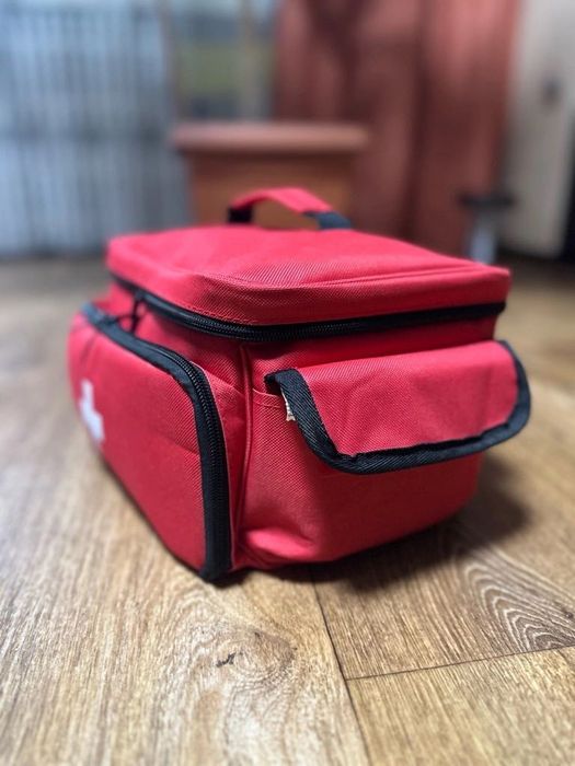Дорожня Домашня аптечка-органайзер сумка First Aid Kit L для ліків медикаментів препаратів речей для здоровʼя догляду гігієни