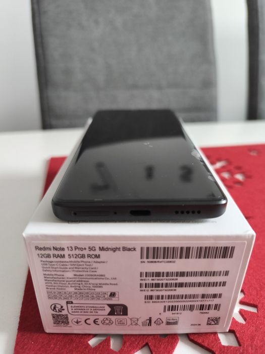 XIAOMI Redmi Note 13Pro+5G 12GB RAM/ 512GB ROM
