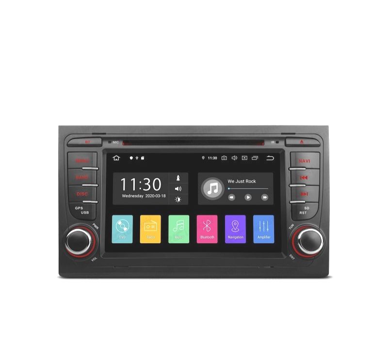 AUTO RADIO GPS ANDORID 12 AUDI A4 B6 B7 00-08 PARA SEAT EXEO 08-12 OCTA-CORE