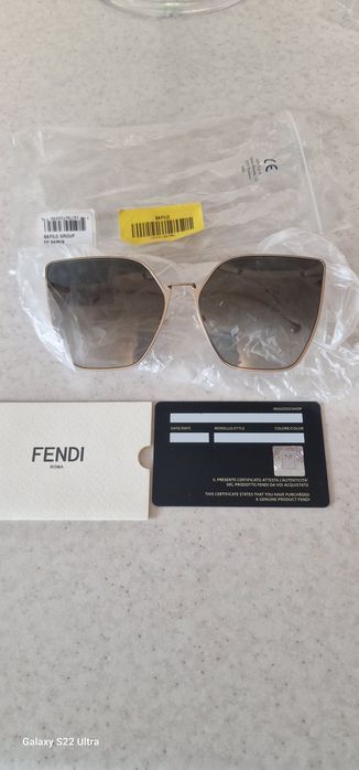 Солнцезащитные очки Fendi, оригинал , цена 6000гр