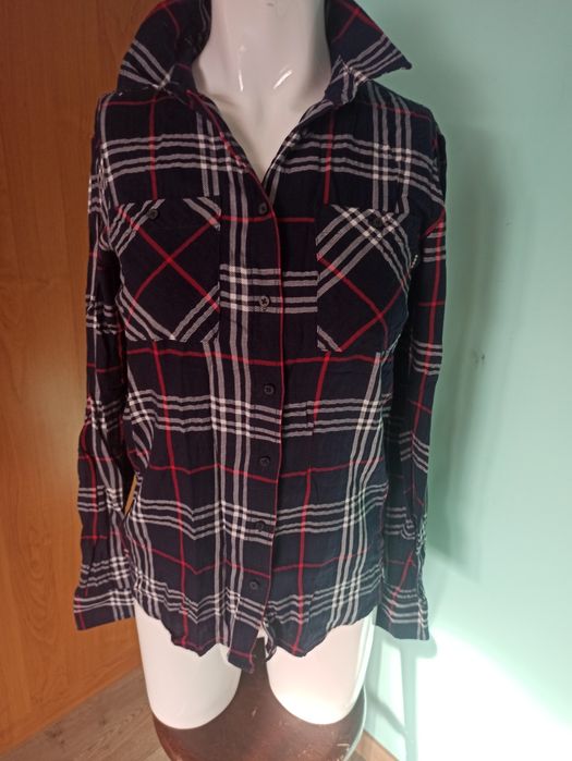 Koszula w kratę r. M