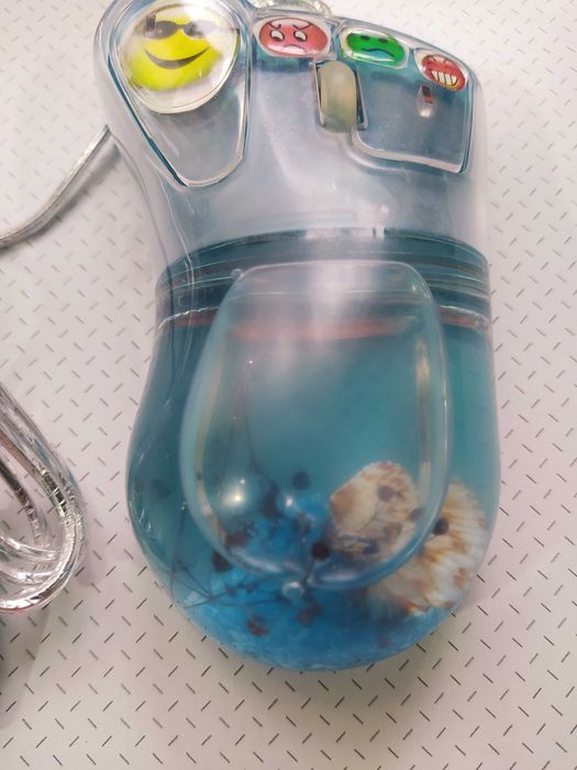 Мишка-акваріум комп'ютерна USB