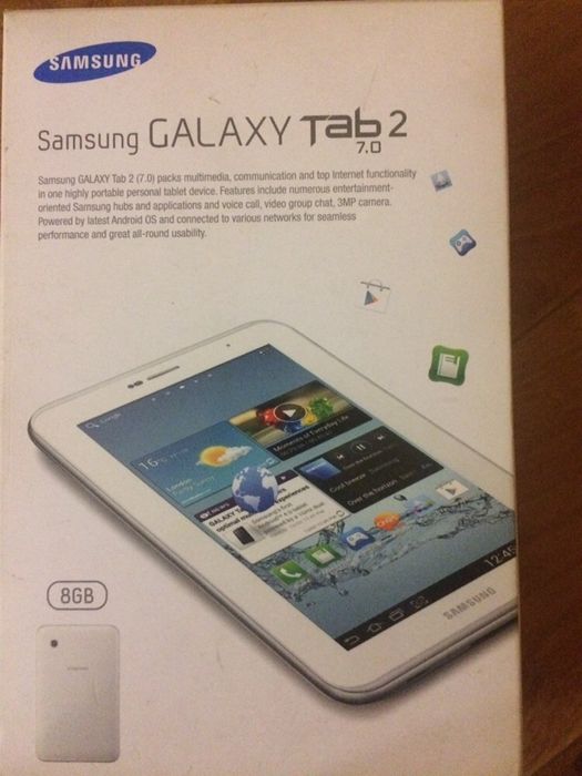 Продам планшет Samsung tab 2 7.0
