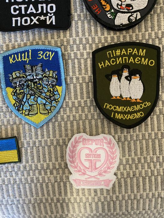 Шевроны нашивки патчи